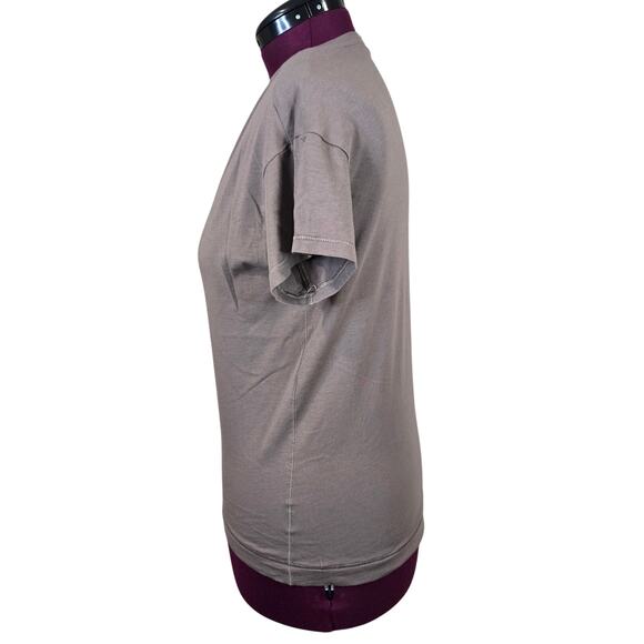 Women's Spanx Taupe Short Sleeve Tee | Size Small - Picture 2 of 8